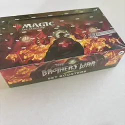 MtG Brothers' War - Set Booster Box - NEW/FACTORY SEALED - Free Shipping - Image 1