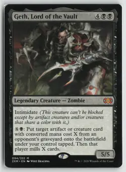 Geth, Lord of the Vault Lightly Played 94 Double Masters Magic: The Gathering - Image 1