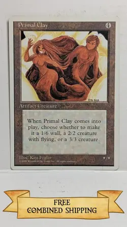 Primal Clay MTG Core Set 4th Edition Regular - Image 1