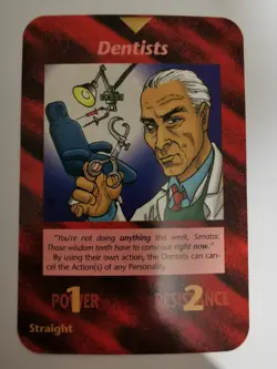 DENTISTS CARD UNLIMITED NEW WORLD ORDER ILLUMINATI INWO GAME - Image 1