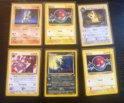 Vintage Pokemon Card Lot WOTC Team Rocket Neo Revelation Base Set 2 Dark Raticat - Image 1
