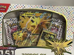 Pokemon Trading Card Game Scarlet & Violet 151 Zapdos Ex Collection Box 2023 - Image 4
