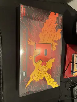 Pokemon Team Rocket’s Moltres EX Ultra Premium Collection Sealed UPC - Image 2