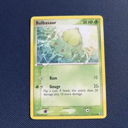 Pokemon TCG Bulbasaur EX FireRed & LeafGreen 55 Regular Common - Image 1