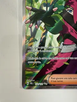 Atticus/Hanzo Prismatic Evolutions Pokemon TCG Full Art Trainer Card Italian - Image 5