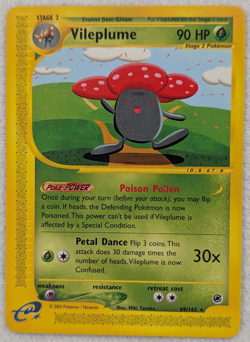 2002 Vileplume #69 Expedition Regular Pokemon Card Rare - Image 1