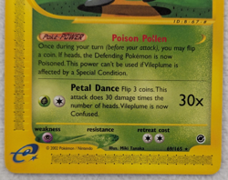 2002 Vileplume #69 Expedition Regular Pokemon Card Rare - Image 4
