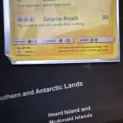 Pokemon TCG Detective Pikachu 10/18 Holo Rare English 2019 90 HP - Image 2