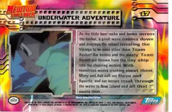 UNDERWATER ADVENTURE #17 - BLUE Logo NON-HOLO MEWTWO SB TOPPS POKEMON CARD LP/MP - Image 2