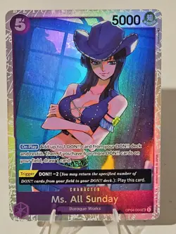 Ms. All Sunday OP04-064 Kingdoms of Intrigue Foil - Image 1