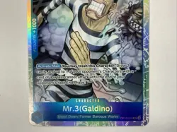 Mr.3 (Galdino) (SR) OP16-056 One Piece TCG The Time of Battle - Image 3
