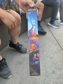 Lorcana Disney Parks Exclusive Winnie The Pooh Foil Playmat Hunny IN HAND! - Image 1