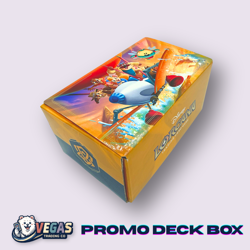 Disney Lorcana Azurite Sea League Promo Deck Storage Box Rescue Rangers - Image 1