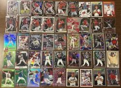 Topps/Panini Washington Nationals Modern MLB Card Lot Chrome/Inserts/Parallels - Image 1