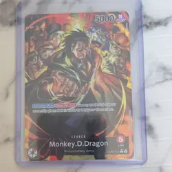 One Piece Card Game Monkey.D.Dragon OP07-001 Leader Special 5000 English - Image 1