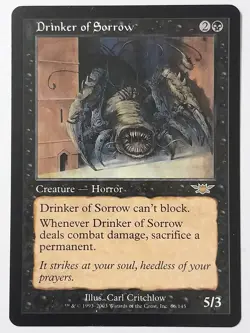 Drinker of Sorrow - NM Near Mint - LGN Legions - MTG Magic the Gathering Card - Image 1