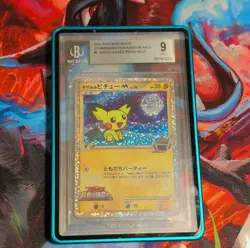 Beckett 9 Spiky-Eared Pichu Holo 2009 Movie Commemoration Random Pack Pokemon - Image 1