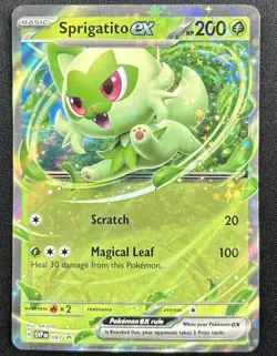 Sprigatito ex 087 Sv: Scarlet & Violet Promo Cards Holo - Image 1