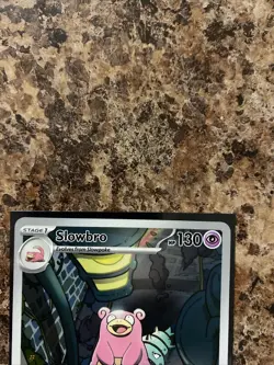 Slowbro 90/84 Illustration Rare, Pitch Black, Full Art Holo, Pokemon TCG, NM - Image 5