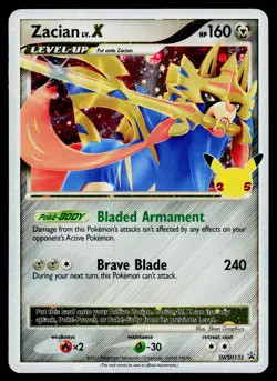 Zacian LV. X SWSH135 SWSH: Sword & Shield Promo Cards Holo - Image 1