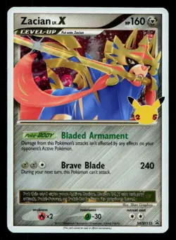 SWSH: Sword & Shield Promo Cards #SWSH135 Zacian LV. X - Image 1