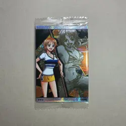 Nami - No.10-03 SR - SEALED One Piece Wafer Card Bandai Japan B456 LL - Image 1