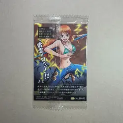 Nami - No.10-03 SR - SEALED One Piece Wafer Card Bandai Japan B456 LL - Image 2
