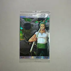 Roronoa Zoro - No.10-02 SR - SEALED One Piece Wafer Card Bandai Japan B457 LL - Image 1