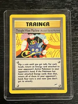 THOUGHT WAVE MACHINE - 96/105 Neo Destiny Trainer Pokemon Card LP - Image 1