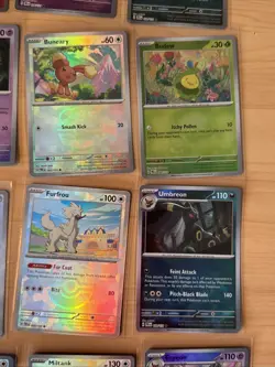 Pokemon TCG: Pokeball Masterball $ Pokeball Lot Of 23 Cards Prismatic Evolution - Image 4