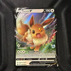 Eevee V - Promo SWSH: Sword & Shield Promo Holo Cards SWSH065 LP-NM - Image 1