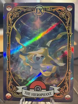 Pokemon Mengka 2.0 - Jirachi AR 9 / IX - Tarot Card - Non TCG - Image 1