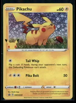 Pikachu - (General Mills) SWSH039 Miscellaneous Cards & Products Holo NM - Image 1