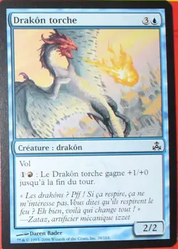 Drakon Torch - Creature - Dragon - French Version - Card MTG Magic - Image 1