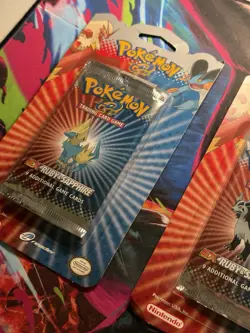 Pokemon EX Ruby & Sapphire Blister Booster Packs OPEN/EMPTY (NO CARDS INCLUDED) - Image 3