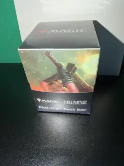 Ultra Pro MTG Final Fantasy Cloud, Ex-SOLDIER 100+ Deck Box with Divder - Image 2