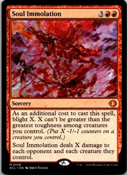 Soul Immolation Regular Promo Pack: Lorwyn Eclipsed NM - Image 1