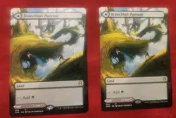 4x Branchloft Pathway Boulderloft Pathway - NM - Borderless - ZNR - 284 - MTG - Image 3
