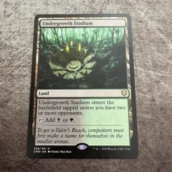 Undergrowth Stadium - Commander Legends - MTG Magic the Gathering - MP - Image 1