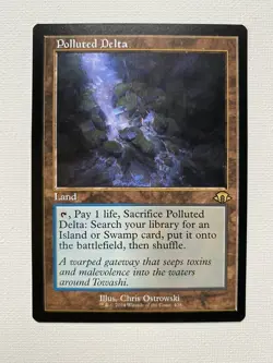 MTG Polluted Delta 438 | NM | Modern Horizons 3 - Image 1