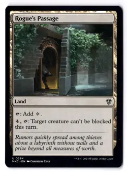 Rogue's Passage NM* Commander Murders At Karlov Manor 0284 mtg -UnltdCards - Image 1