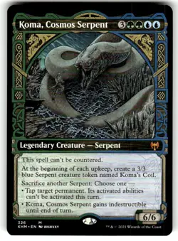 Koma, Cosmos Serpent - Kaldheim KHM - MTG Showcase - Image 1