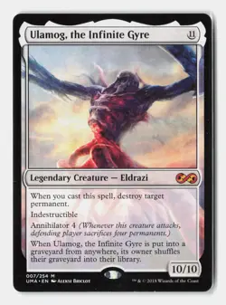 Ulamog, the Infinite Gyre 7 Mythic Ultimate Masters Magic: The Gathering NM - Image 1