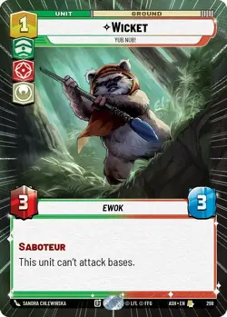 1x Wicket - Yub Nub! - Hyperspace MTG - Ashes of the Empire - NM-Mint - Image 1