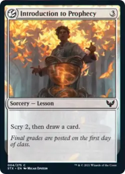 NM Foil - Introduction to Prophecy [STX - 4] Strixhaven: School of Mages - Image 1
