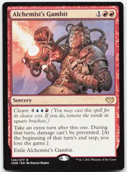 Alchemist's Gambit 140 NM Innistrad: Crimson Vow Rare Foil Magic: The Gathering - Image 1