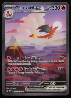 Charizard ex 199/165 151 MEW Special Illustration Rare Holo Pokemon LP - Image 1