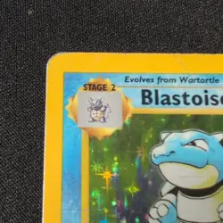 Pokemon TCG Blastoise Base Set Holo Rare 2/102 HP 100 English 1999 WOTC - Image 2