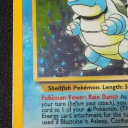 Pokemon TCG Blastoise Base Set Holo Rare 2/102 HP 100 English 1999 WOTC - Image 3