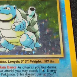 Pokemon TCG Blastoise Base Set Holo Rare 2/102 HP 100 English 1999 WOTC - Image 4